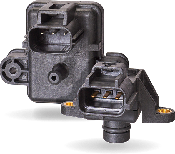 Two aftermarket MAP sensors by Spectra Premium