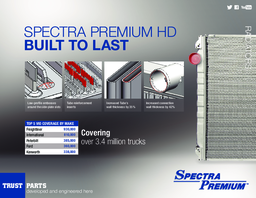Spectra Premium FC2004T Transmission Oil Cooler 